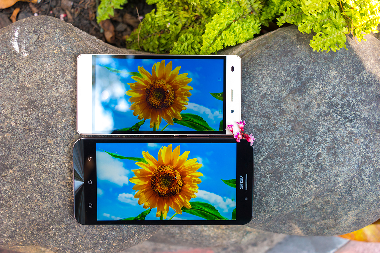Màn hình Huawei P8 Lite và Asus Zenfone Max Màn hình Huawei P8 Lite và Asus Zenfone Max