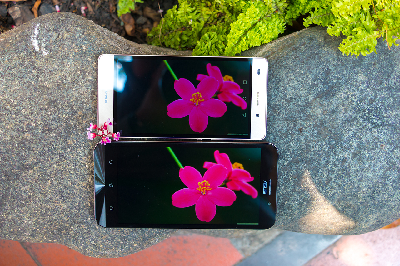 Màn hình Huawei P8 Lite và Asus Zenfone Max Màn hình Huawei P8 Lite và Asus Zenfone Max