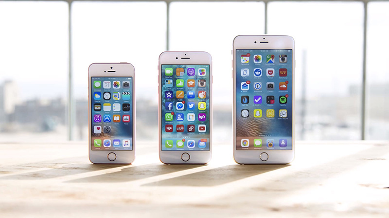 So sánh độ bền iPhone SE với iPhone 6s và 6s Plus