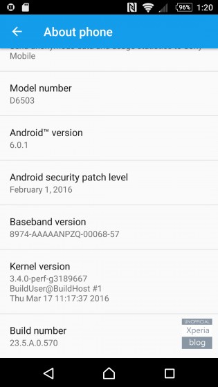 Cập nhật Android 6.0