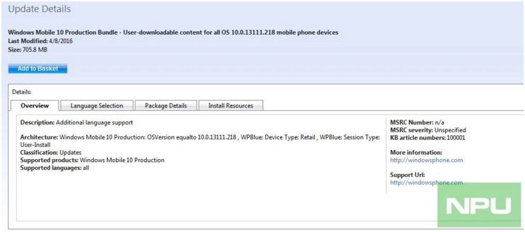 Build 10586.218 Build 10586.218