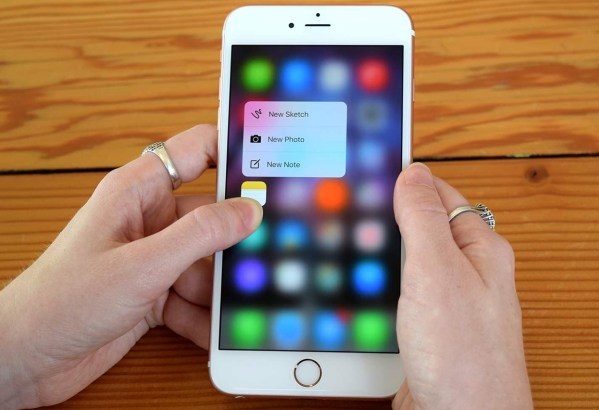 iPhone 6s với 3D Touch
