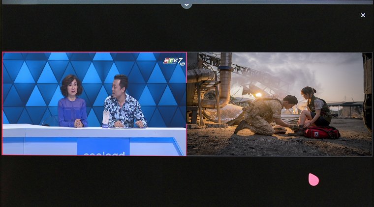 Đánh giá giao diện WebOS 3.0 trên Smart tivi LG > WebOS 3.0 - Xem 2 màn hình cùng lúc trên tivi