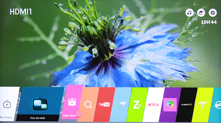 Đánh giá giao diện WebOS 3.0 trên Smart tivi LG > WebOS 3.0 chạy khá mượt và ổn định