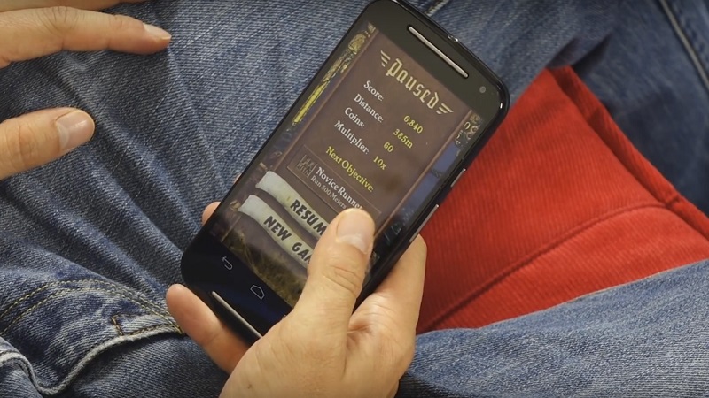 Hai dải loa bố trí ở mặt trước Moto G 4G Hai dải loa bố trí ở mặt trước Moto G 4G