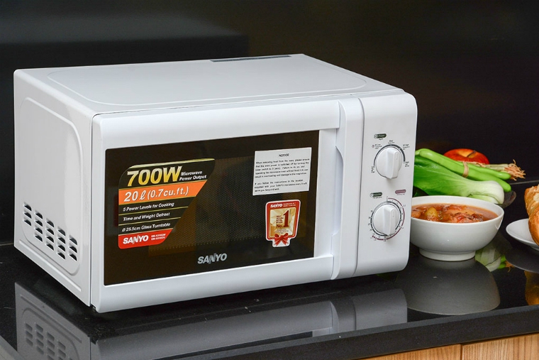 Save energy when cooking in the microwave