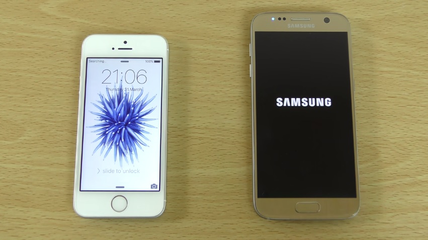 Galaxy S7 vs iPhone SE