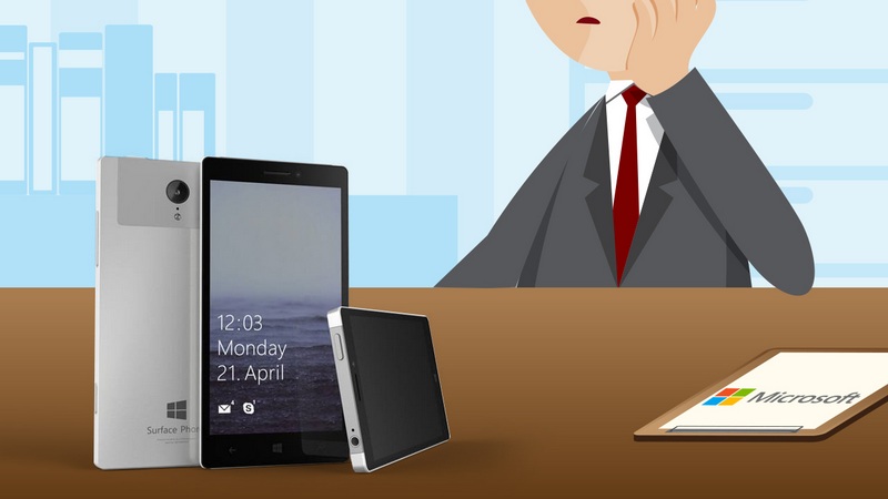 Surface Phone sẽ sở hữu cấu hình khủng khiếp, Snapdragon 830, RAM 8 GB