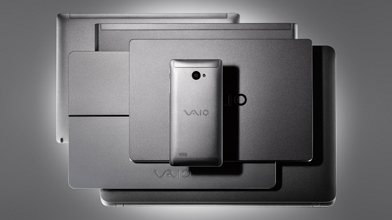 Smartphone Vaio Phone Biz thiết kế kim loại bắt đầu tiến ra thị trường