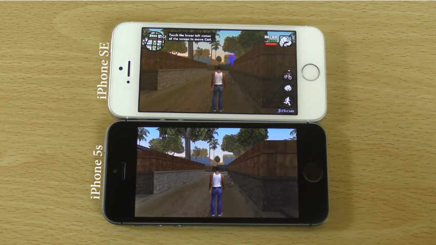 iPhone SE vs iPhone 5s