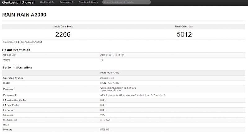 Thông số của OnePlus 3 phiên bản cao cấp