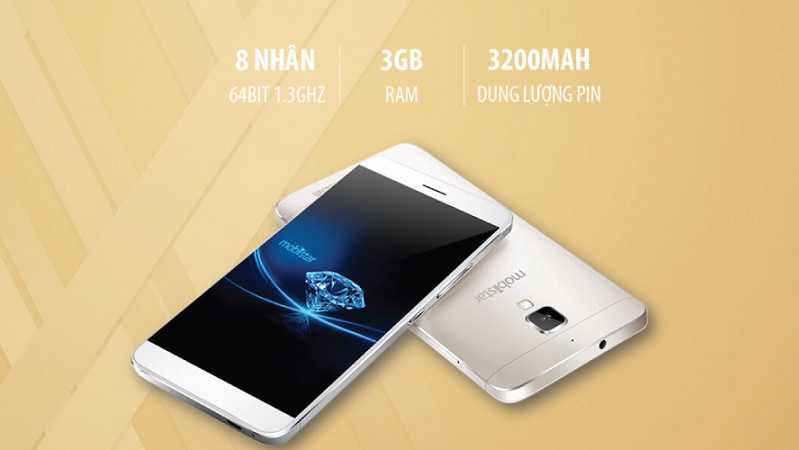 Smartphone thương hiệu Việt với RAM 3 GB, khung vỏ nhôm giảm giá sâu