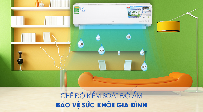 Chế độ kiểm soát độ ẩm bảo vệ sức khỏe gia đình