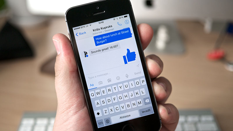 Facebook Tương tự Snapchat, Facebook cũng sẽ có tính năng tự hủy tin nhắn