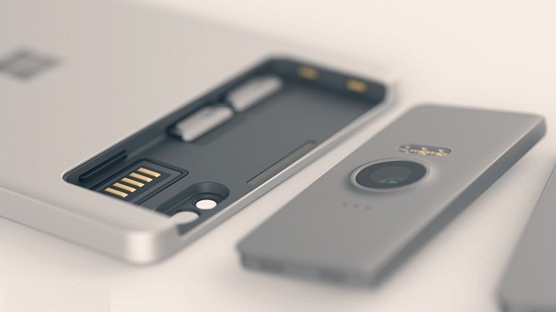 Phải chăng đây là Surface Phone với thiết kế module?