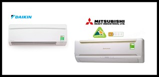 So sánh điều hoà Daikin và điều hoà Mitsubishi Heavy