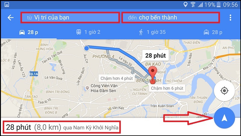Giọng nói Tiếng Việt hướng dẫn đi đường trên Google Maps: Giờ đây, Google Maps đã cập nhật giọng nói Tiếng Việt để hướng dẫn bạn khi di chuyển trên đường. Giọng nói này sẽ giúp bạn dễ dàng hiểu và chọn lựa đường đi phù hợp. Bạn sẽ không bị rối loạn hoặc gặp những tình huống khó xử khi có một giọng nói quen thuộc cùng bạn trên đường.