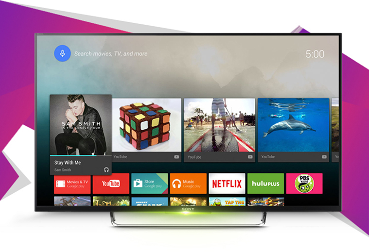 Smart Tivi Sony 43 inch KDL-43W800C - Giao diện Android nhiều tính năng giải trí