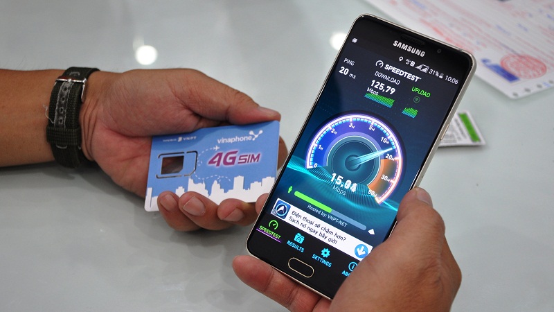 Thử nghiệm 4G Thử nghiệm 4G