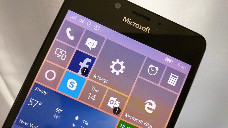 Xuất hiện thêm một phiên bản Windows 10 Mobile mới tinh Xuất hiện thêm một phiên bản Windows 10 Mobile mới tinh