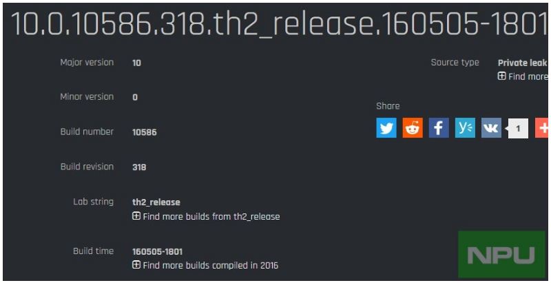 Windows 10 Mobile Build 10586.318 Windows 10 Mobile Build 10586.318
