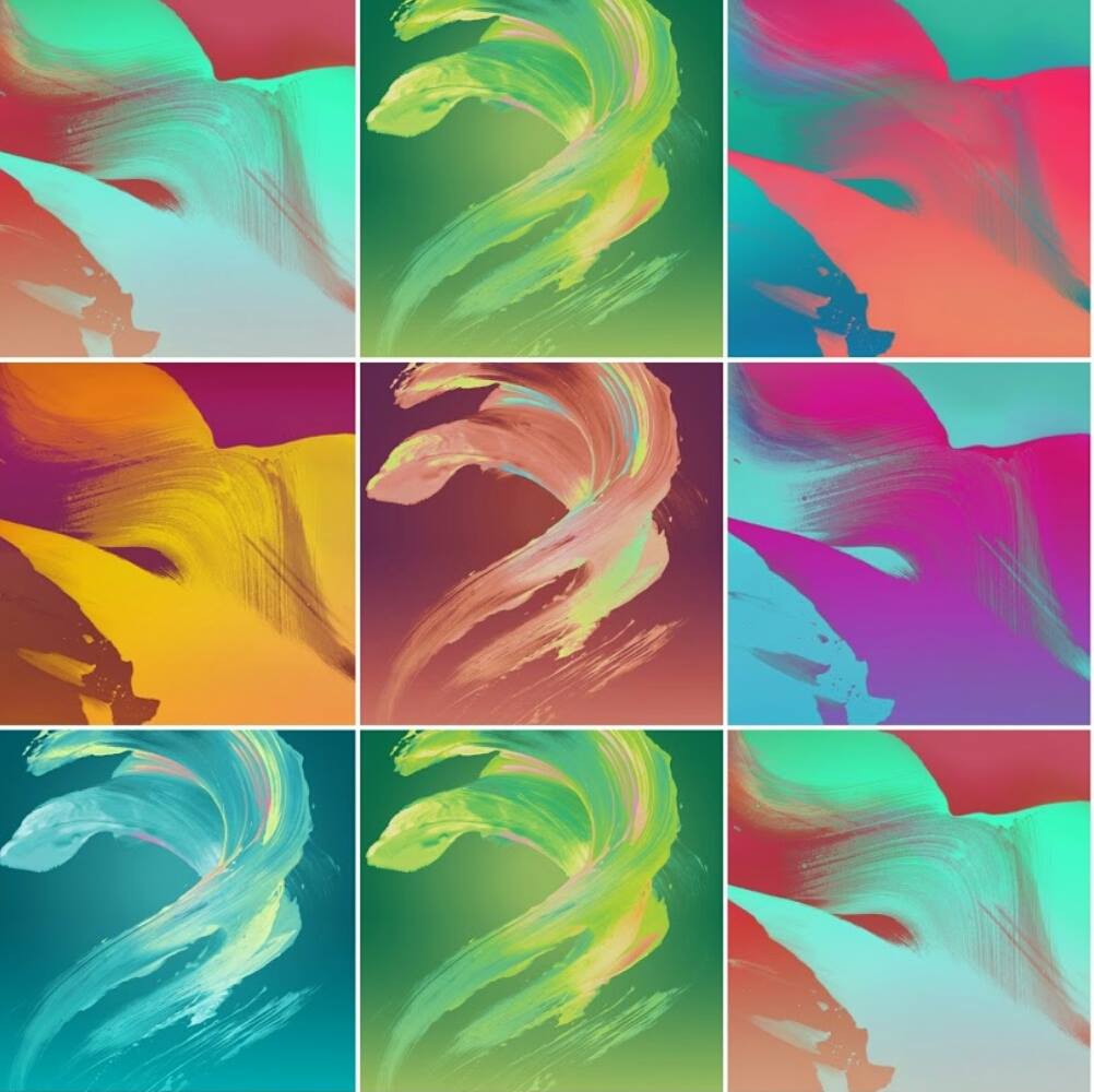 Mời tải về bộ hình nền sắc màu tuyệt đẹp của bộ 3 Xperia X