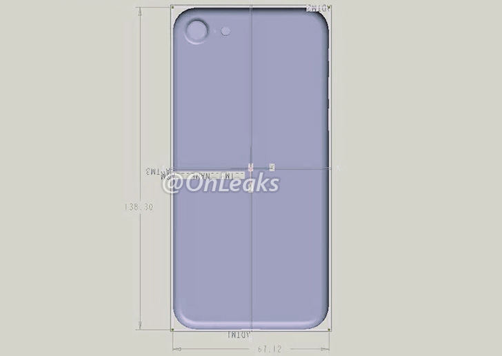 Lộ bản thiết kế mới nhất của iPhone 7, cùng kích cỡ với iPhone 6s