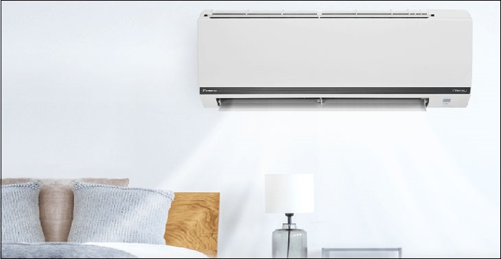 Người dùng quan tâm gì nhất khi chọn mua điều hòa? > Máy lạnh Daikin Inverter 1 HP FTKB25WMVMV có công suất1 HP, làm mát tốt cho phòng có không gian dưới 15 m2.
