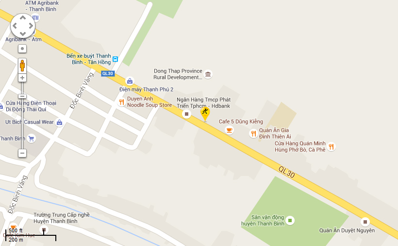 Quốc lộ 30, khóm Tân Đông B, TT. Thanh Bình, H. Thanh Bình, T. Đồng Tháp Quốc lộ 30, khóm Tân Đông B, TT. Thanh Bình, H. Thanh Bình, T. Đồng Tháp