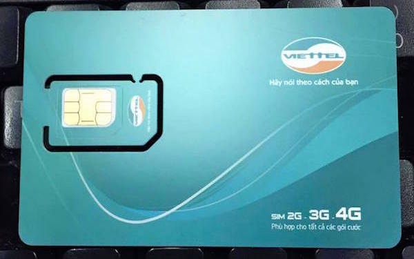 Cận cảnh SIM 4G mới của Viettel, tuỳ nhu cầu mà bạn chọn kích cỡ SIM theo ý muốn