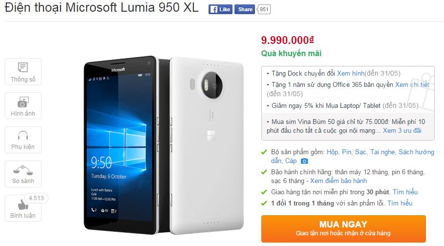 Lumia 950 XL Lumia 950 XL