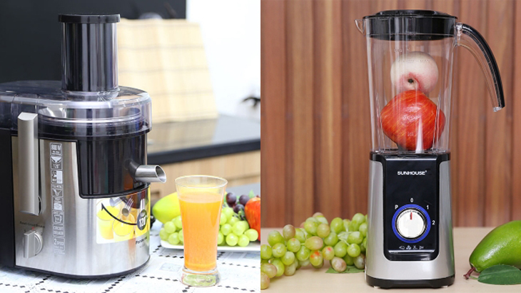 Nên mua máy xay sinh tố hay máy ép trái cây? > Nên mua máy xay sinh tố hay máy ép trái cây?
