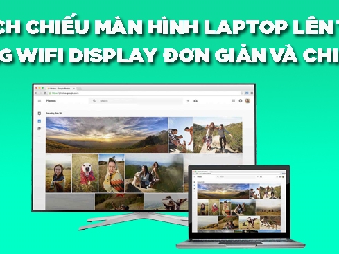 Chiếu màn hình laptop lên tivi bằng Wifi Display: Hình ảnh liên quan đến chiếu màn hình laptop lên tivi bằng Wifi Display sẽ giúp bạn khắc phục các vấn đề khi muốn chia sẻ nội dung từ laptop lên màn hình lớn. Bạn sẽ thấy những phương pháp đơn giản và dễ dàng để kết nối, đồng thời tận hưởng trải nghiệm giải trí thú vị cùng người thân.