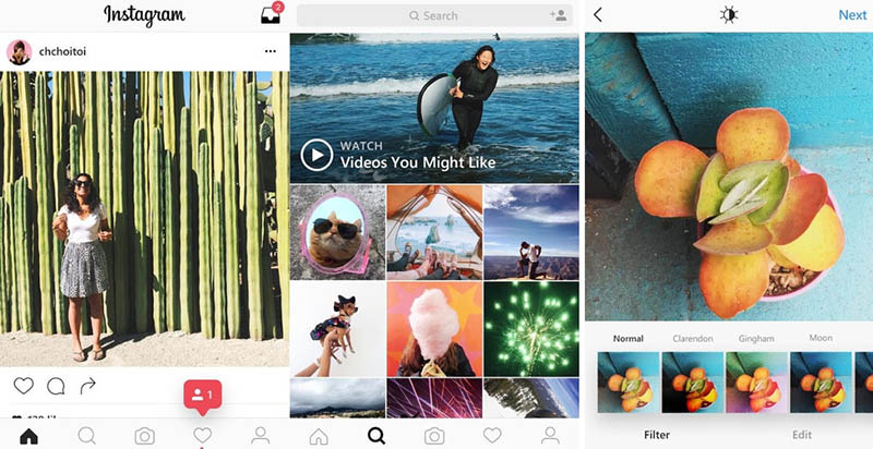 Instagram_1 Instagram bắt đầu cập nhật giao diện mới trên Windows 10 Mobile