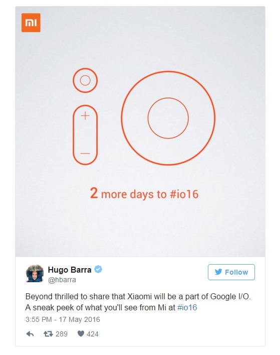 xiaomi-hugo-barra-twitter-1 Hugo tiếp tục nhá hàng thêm một tin nhắn Twitter nữa cũng gây xôn xao không kém