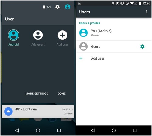 multi account multi account