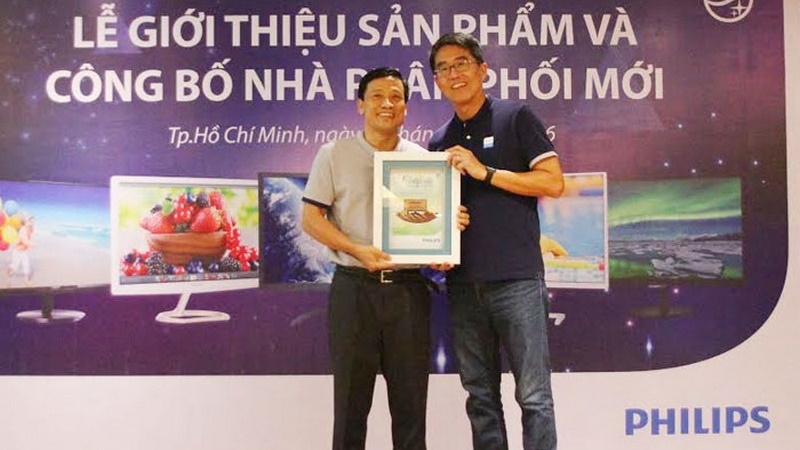 Viết Sơn trở thành nhà phân phối màn hình Philips tại Việt Nam
