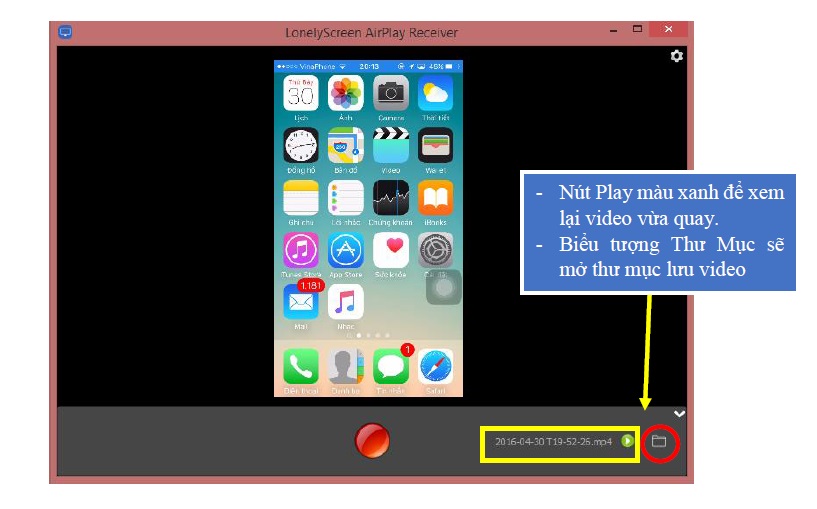 Quay Video Man Hinh Iphone