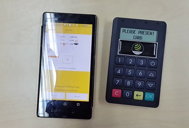 Chiếc nhẫn này được tích hợp chip NFC