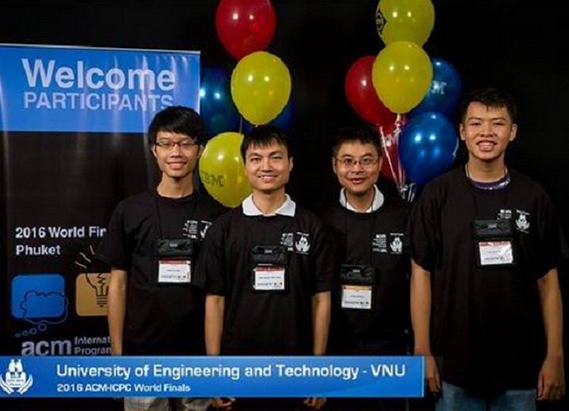 Lần đầu tiên sinh viên Việt Nam vào top 30 Chung kết lập trình ACM/ICPC toàn cầu Lần đầu tiên sinh viên Việt Nam vào top 30 Chung kết lập trình ACM/ICPC toàn cầu