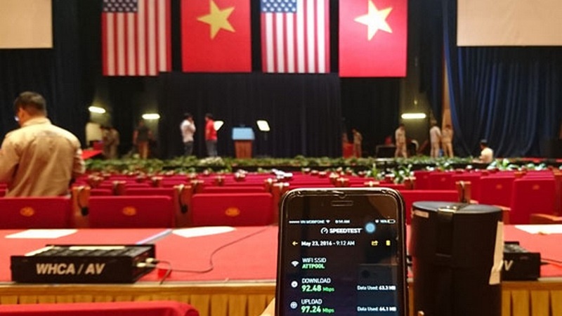 NetNam đảm bảo liên lạc Internet cho phái đoàn Tổng thống Obama tại Việt Nam NetNam đảm bảo liên lạc Internet cho phái đoàn Tổng thống Obama tại Việt Nam