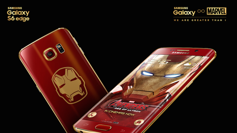Galaxy S6 Edge Iron Man Limited Edition Galaxy S6 Edge Iron Man Limited Edition