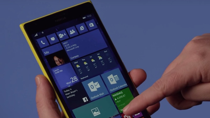 Vừa phát hành nhưng Windows 10 Mobile lộ thêm phiên bản mới