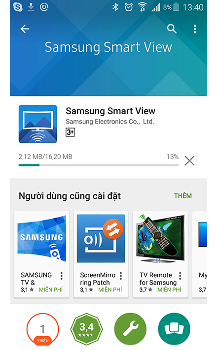 Tải ứng dụng Samsung Smart View