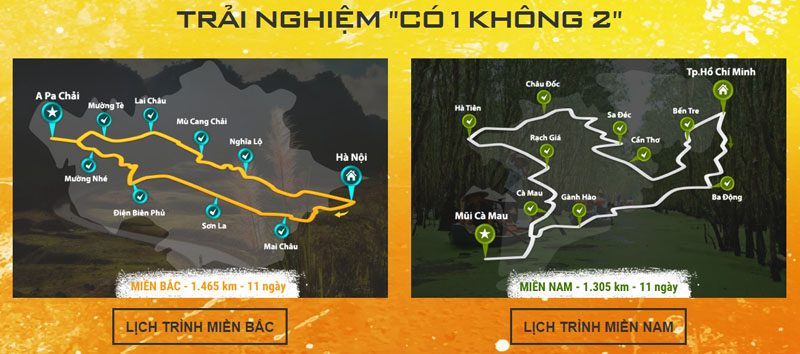 Bản đồ Phượt cùng Samsung S-Bike Bản đồ Phượt cùng Samsung S-Bike