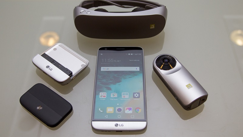 LG G5 cùng loạt phụ kiện độc đáo LG G5 cùng loạt phụ kiện độc đáo
