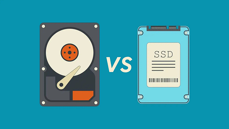 SSD có tốc độ đọc, ghi dữ liệu nhanh hơn so với HDD
