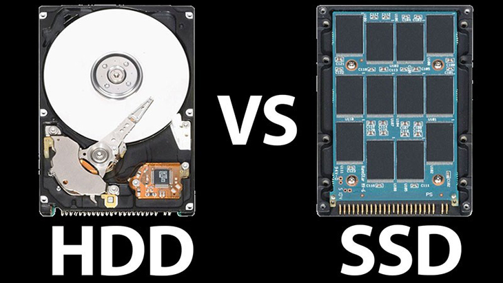 Ổ cứng SSD nhỏ gọn và nhẹ hơn nhiều so với ổ HDD