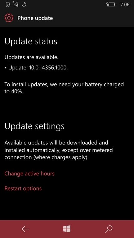 Windows 10 Mobile có thêm bản cập nhật mới, cho phép đồng bộ với PC