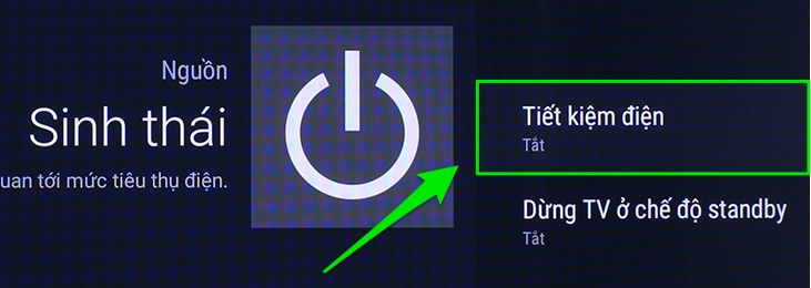 Review cách bật chế độ tiết kiệm điện trên tivi Sony dòng D